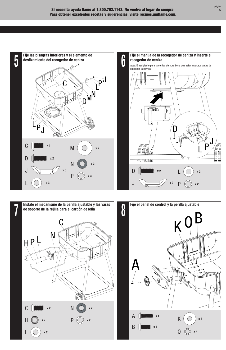 Blue Rhino CBC1030W User Manual | Page 13 / 16