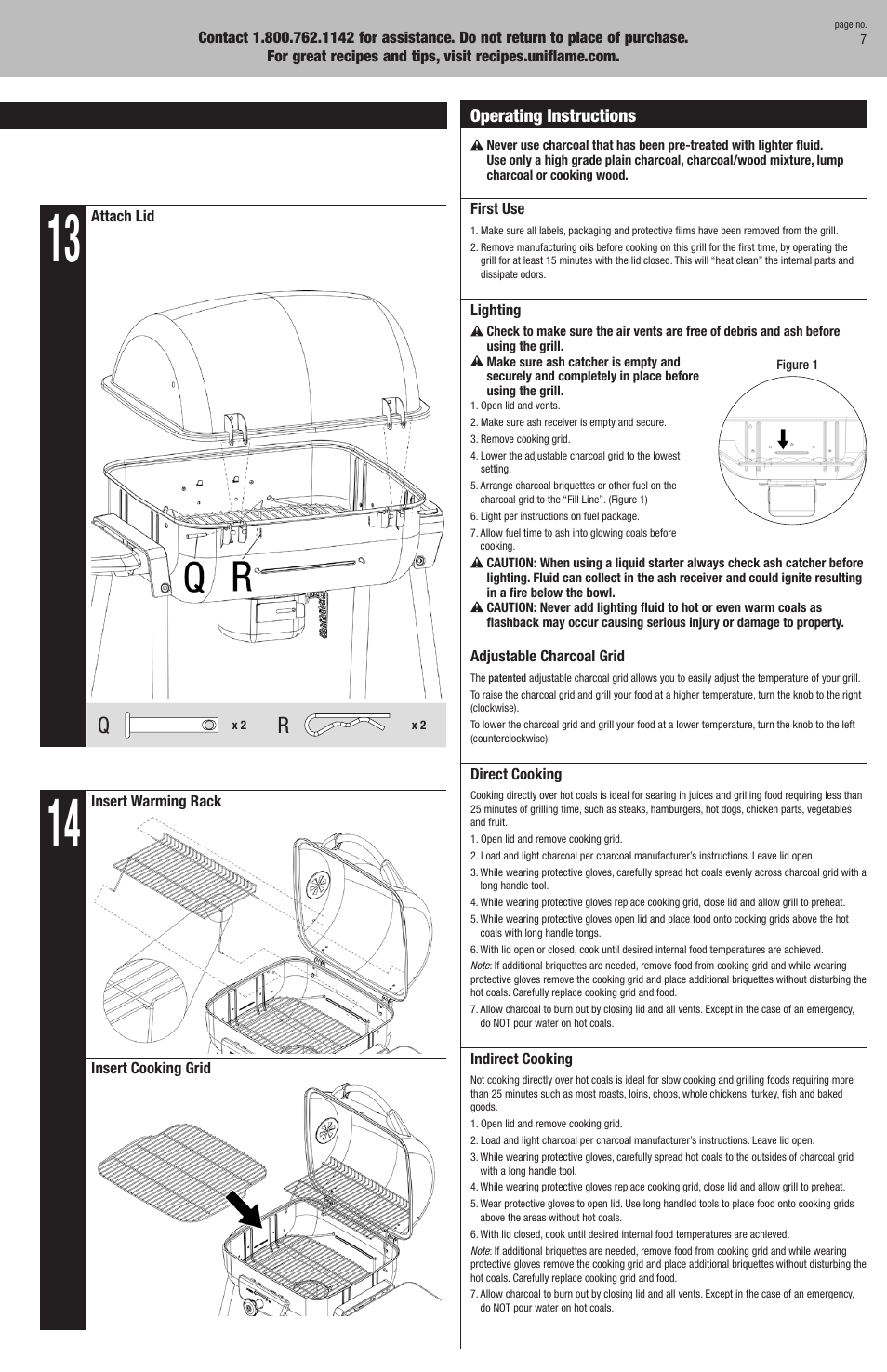 Blue Rhino CBC1030W User Manual | Page 7 / 16