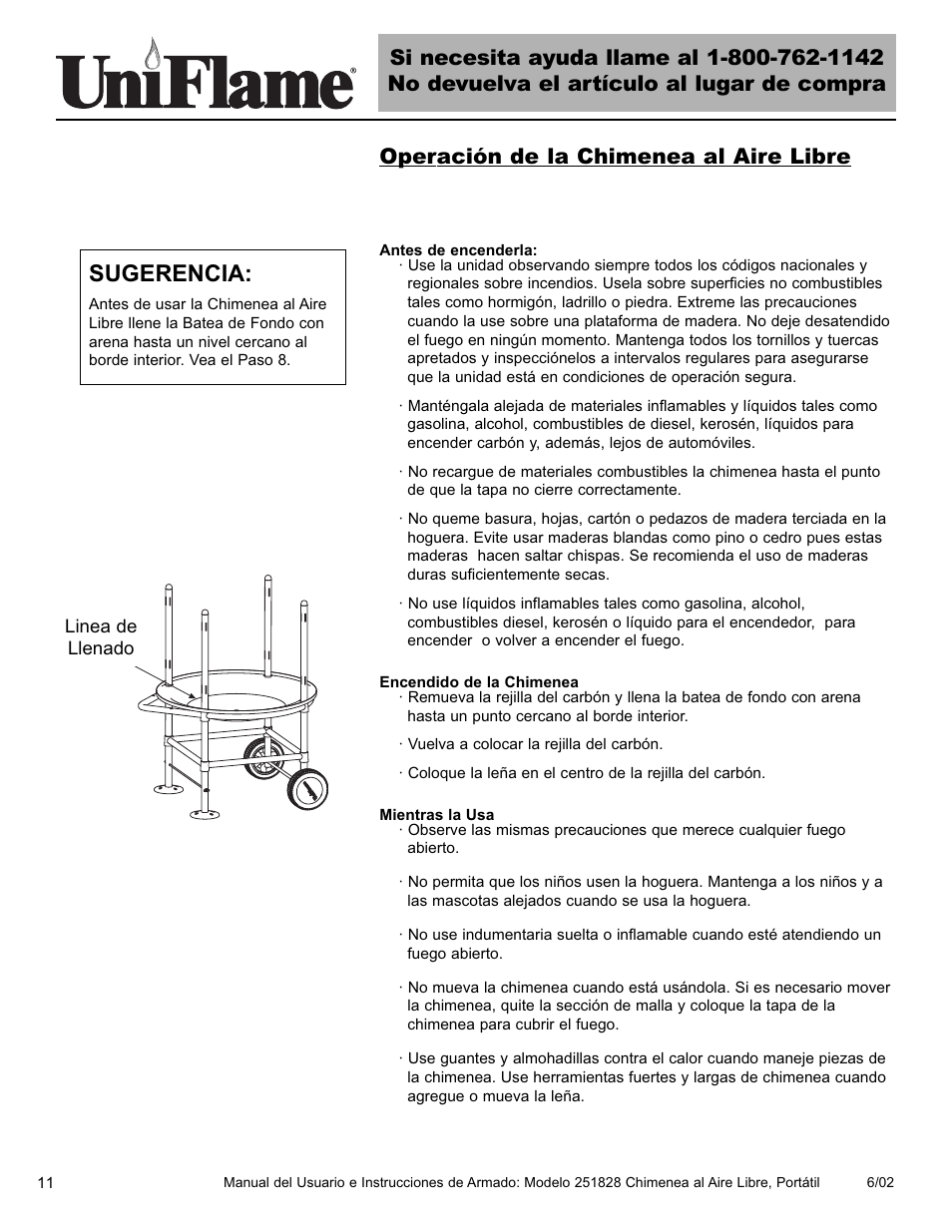 Sugerencia | Blue Rhino 251828 User Manual | Page 12 / 19