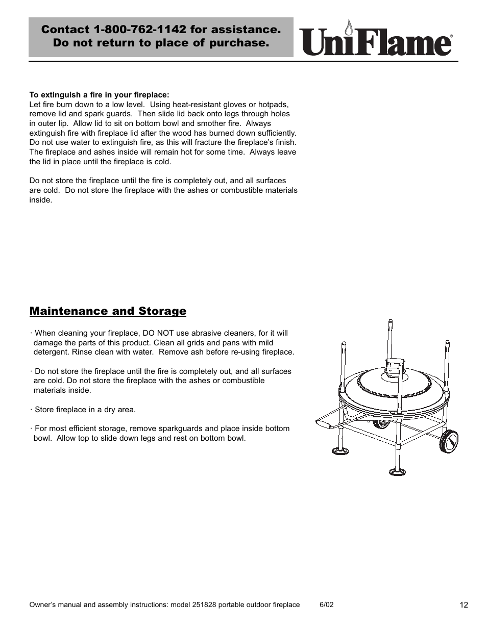 Blue Rhino 251828 User Manual | Page 13 / 19