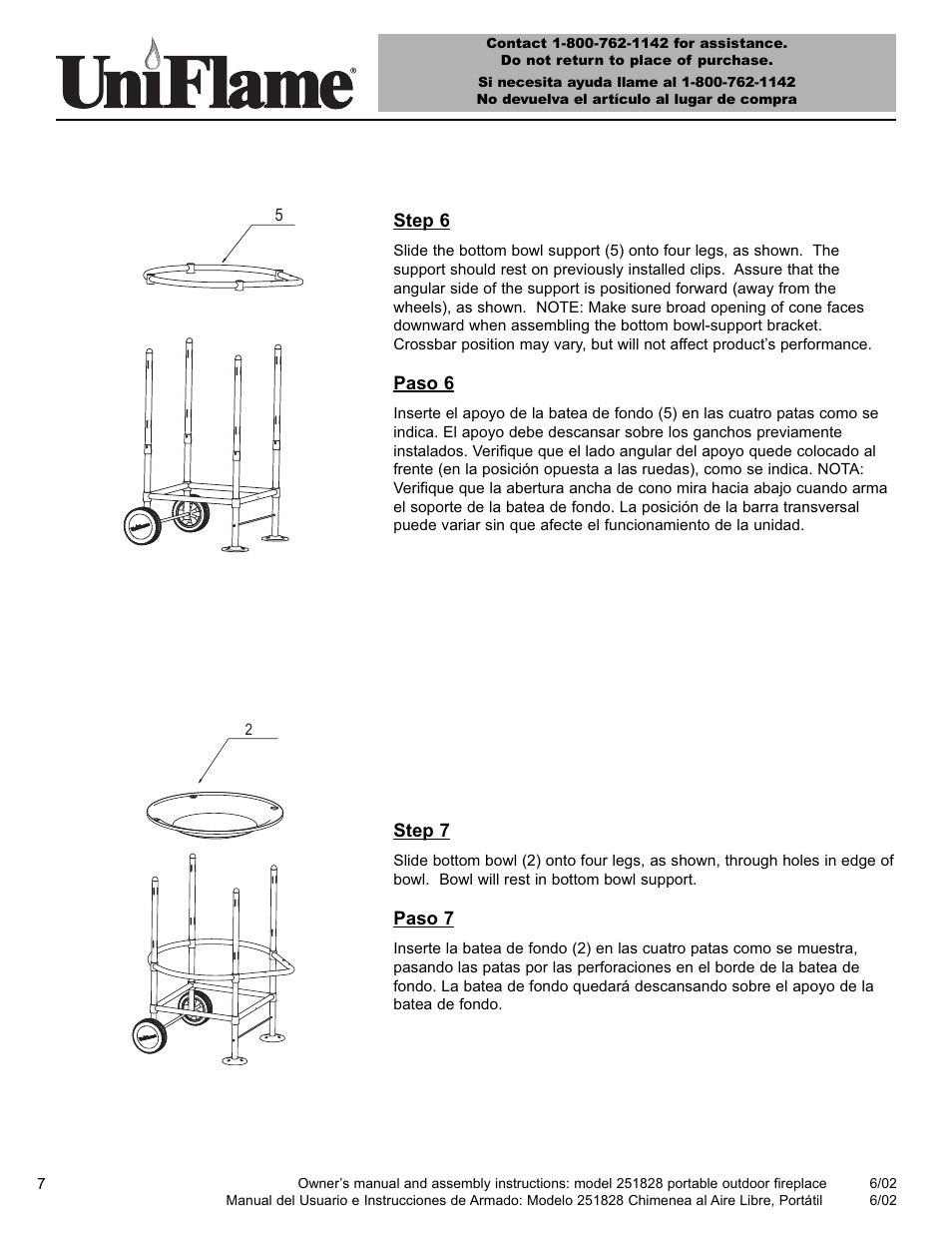 Blue Rhino 251828 User Manual | Page 8 / 19