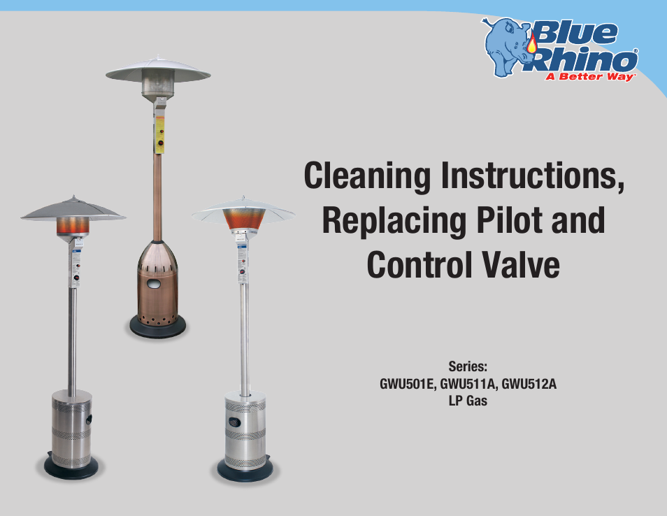 Blue Rhino GWU501E User Manual | 21 pages