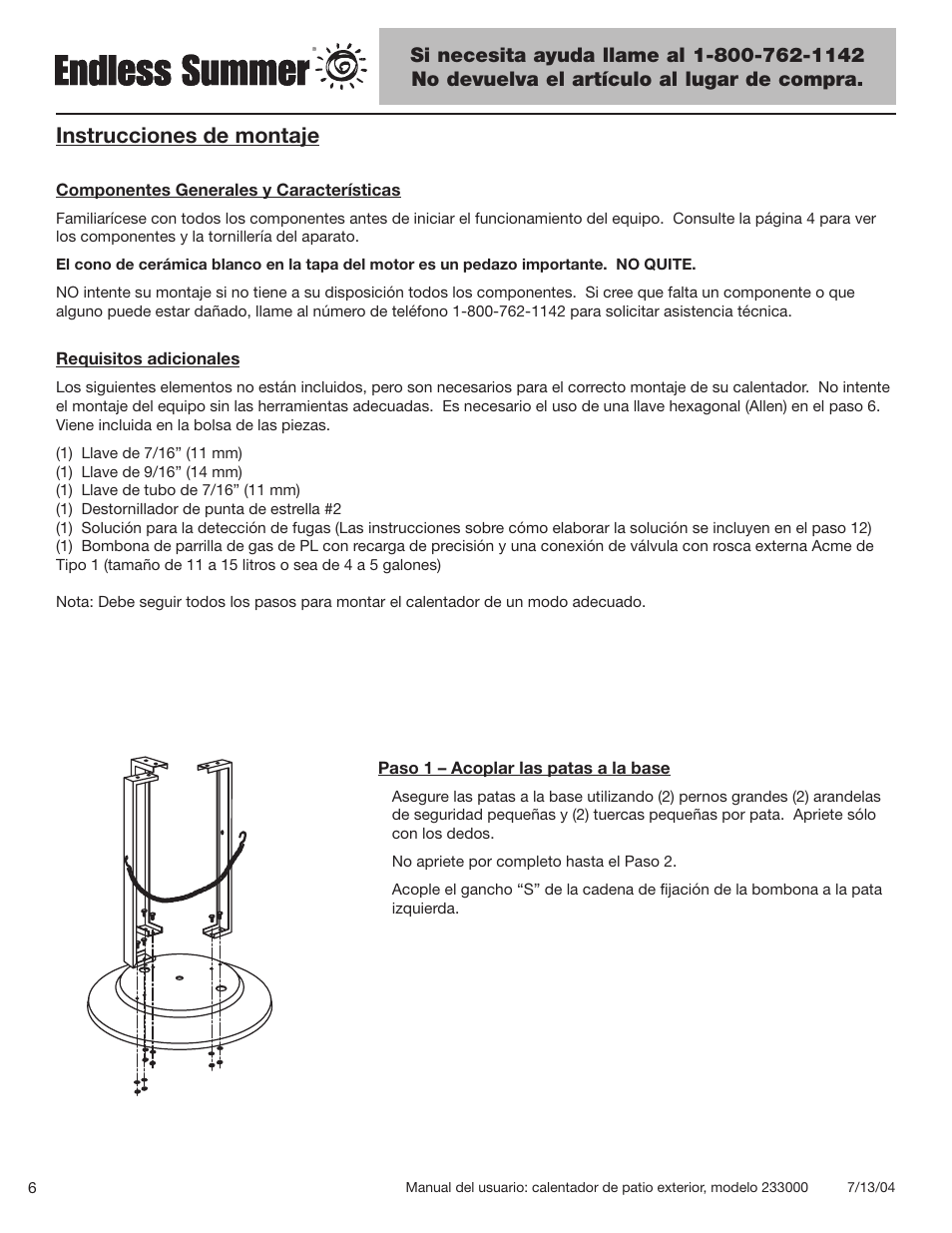 Instrucciones de montaje | Blue Rhino 233000 User Manual | Page 28 / 44