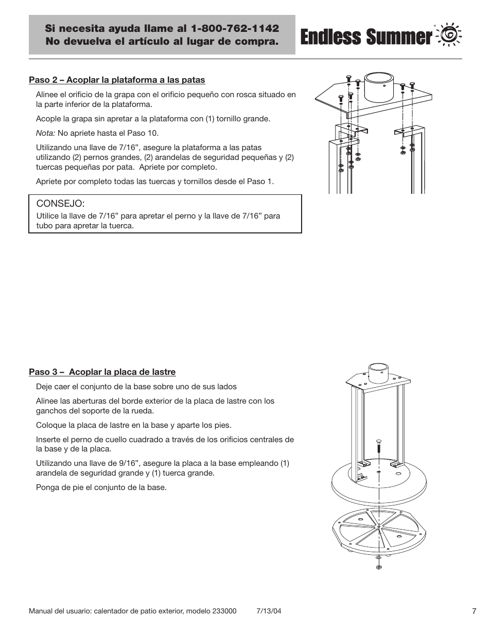 Blue Rhino 233000 User Manual | Page 29 / 44