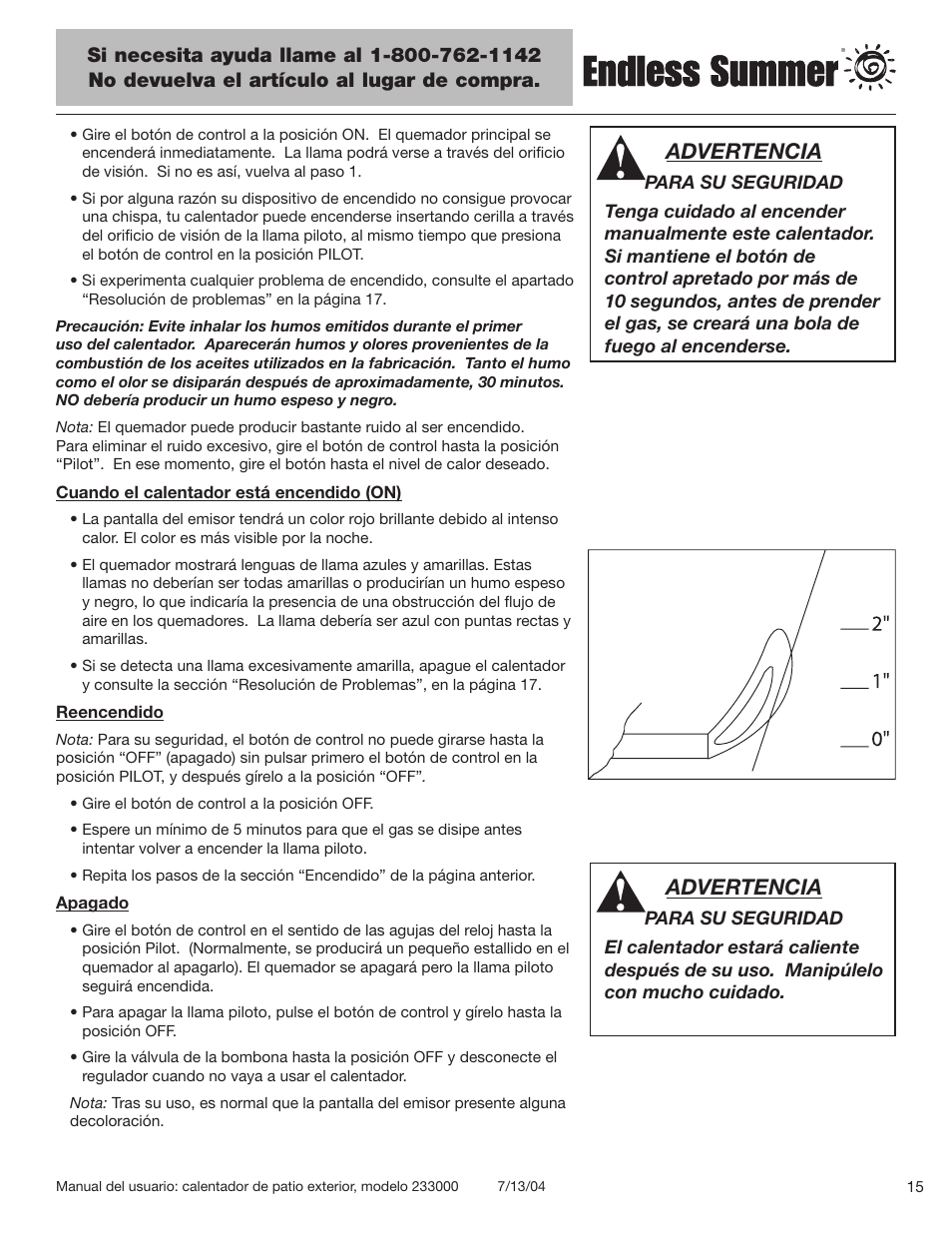 Advertencia | Blue Rhino 233000 User Manual | Page 37 / 44