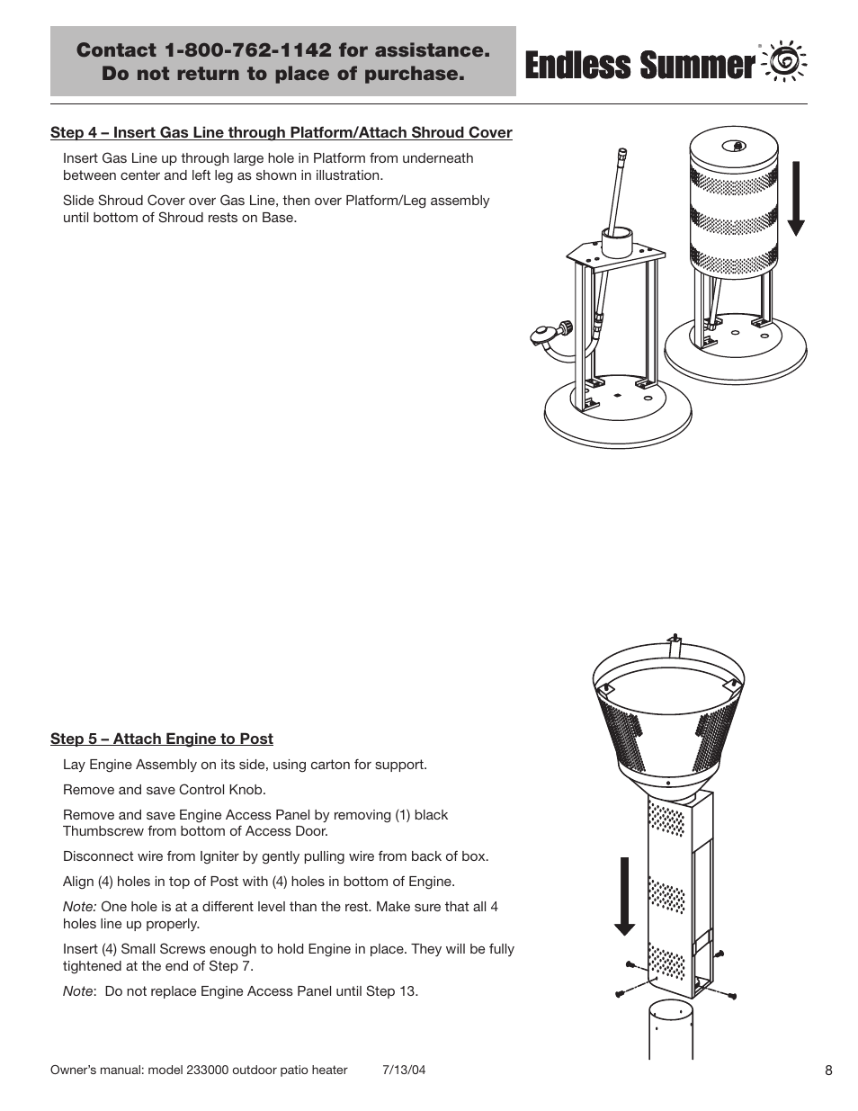 Blue Rhino 233000 User Manual | Page 9 / 44