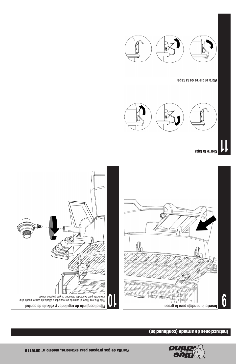 Blue Rhino GBT611B User Manual | Page 11 / 16