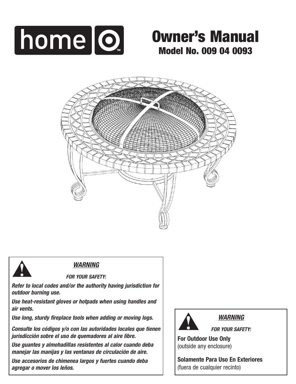 Blue Rhino 009 04 0093 User Manual | 20 pages