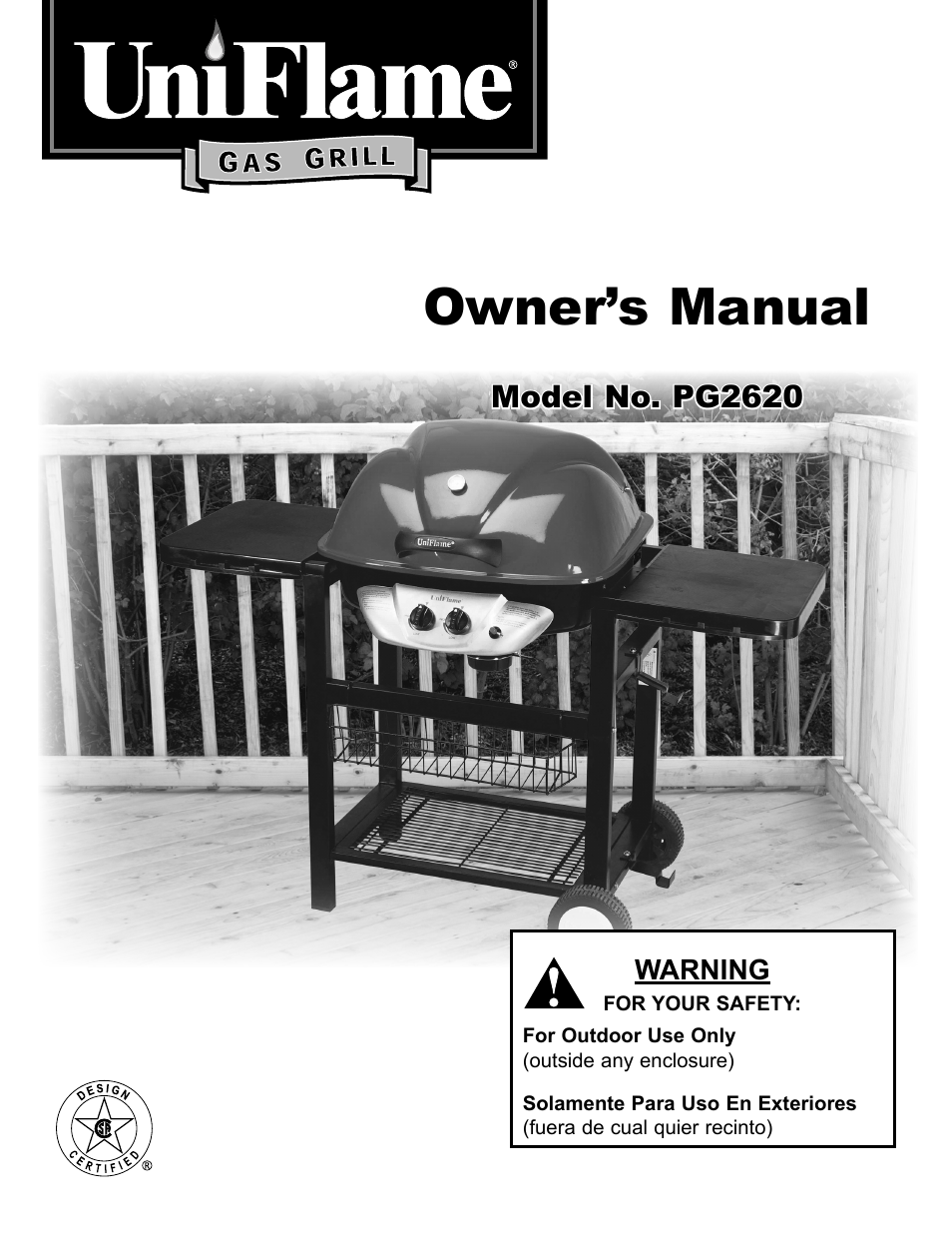 Blue Rhino PG2620 User Manual | 40 pages