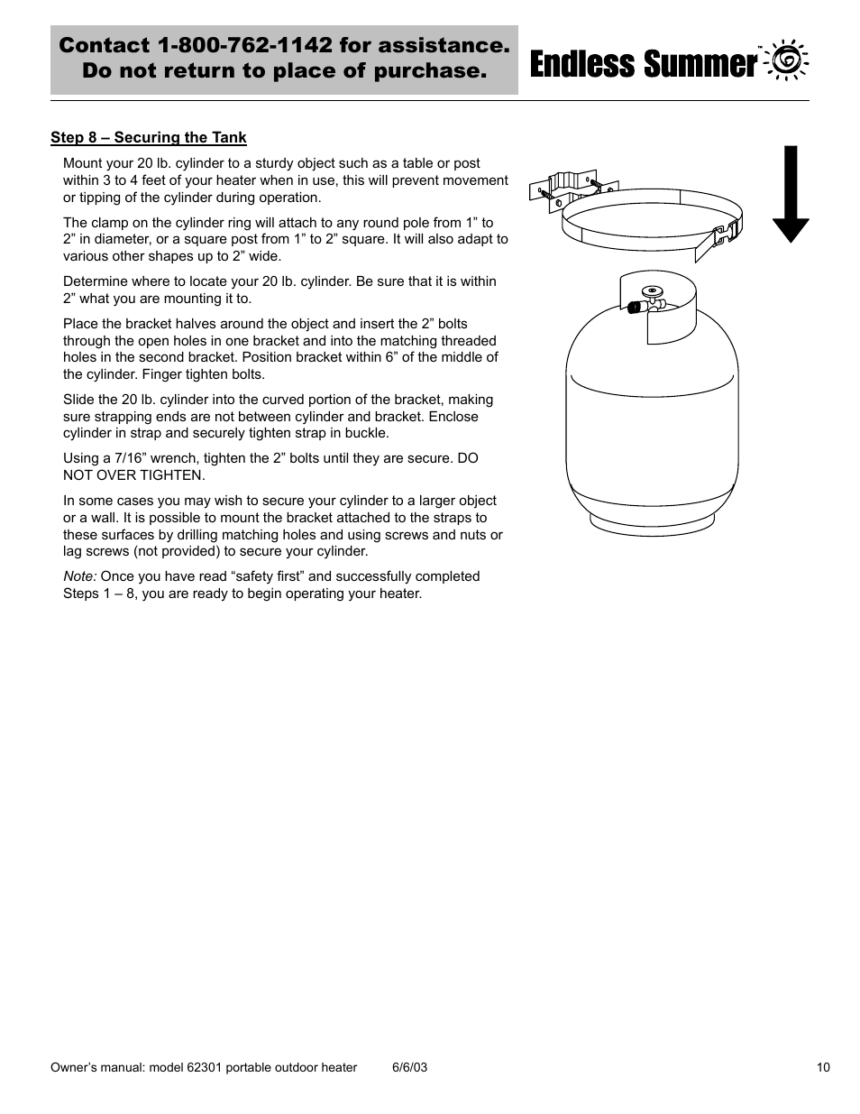 Blue Rhino Endless Summer 62301 User Manual | Page 11 / 40