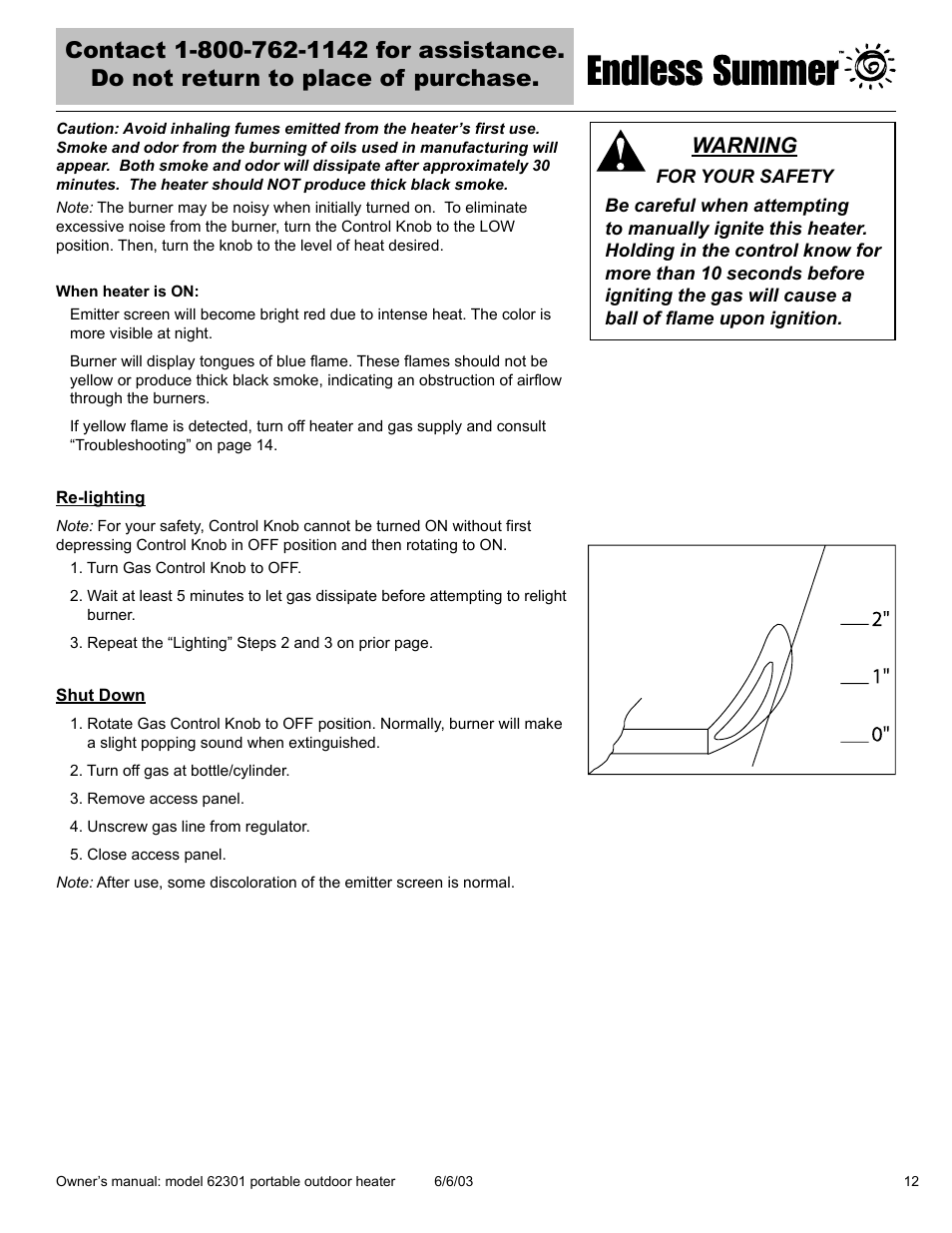 Warning | Blue Rhino Endless Summer 62301 User Manual | Page 13 / 40