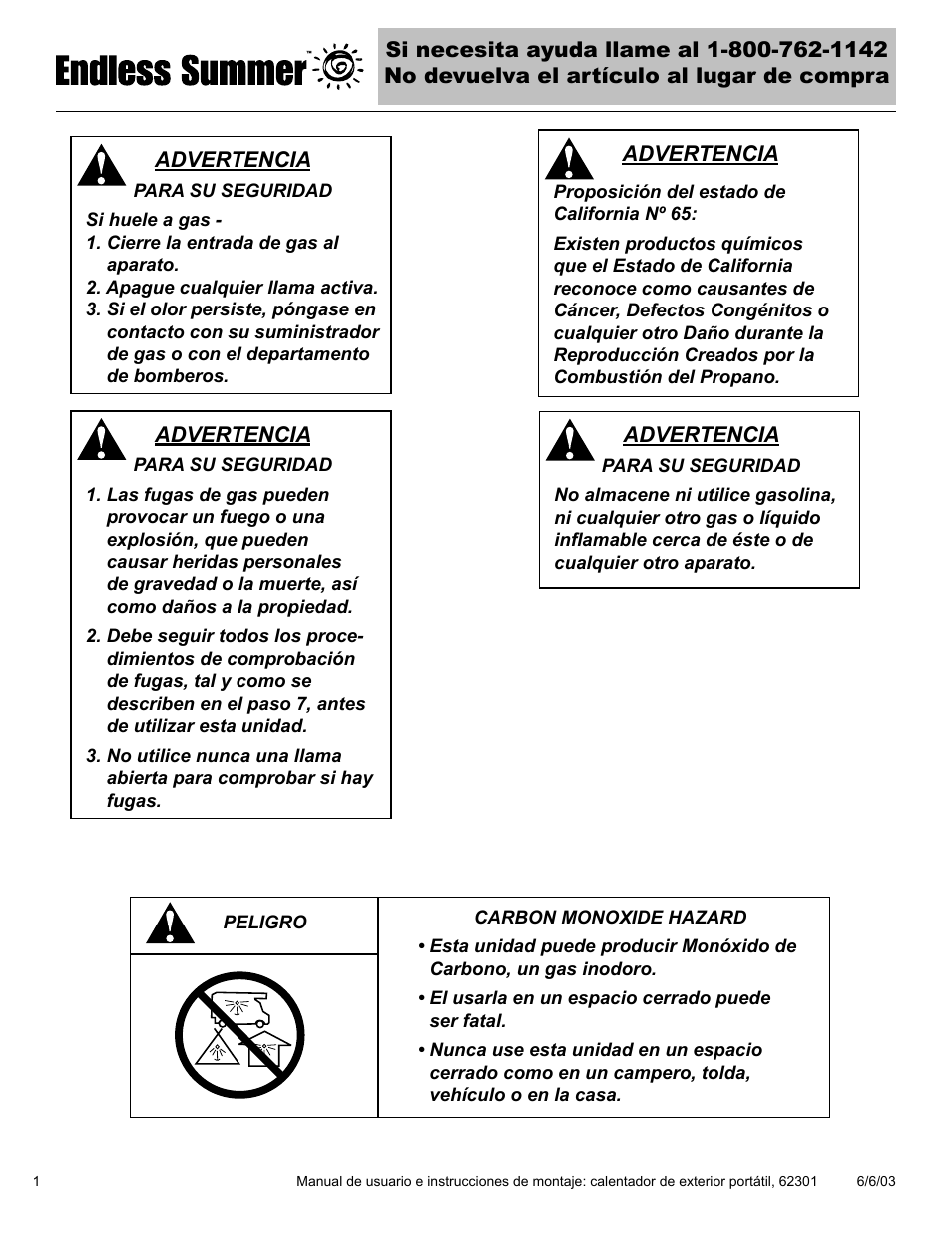 Blue Rhino Endless Summer 62301 User Manual | Page 20 / 40