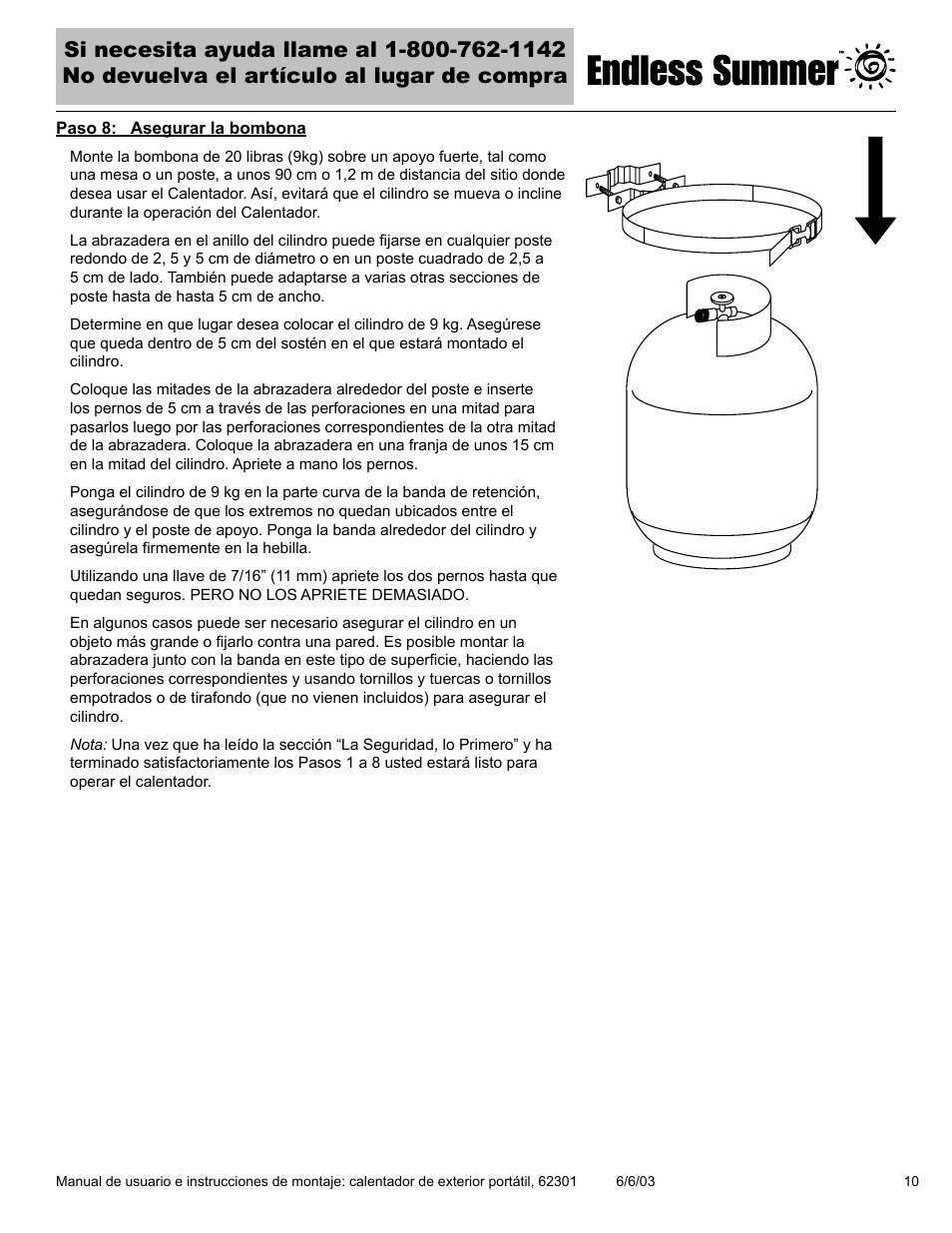 Blue Rhino Endless Summer 62301 User Manual | Page 29 / 40