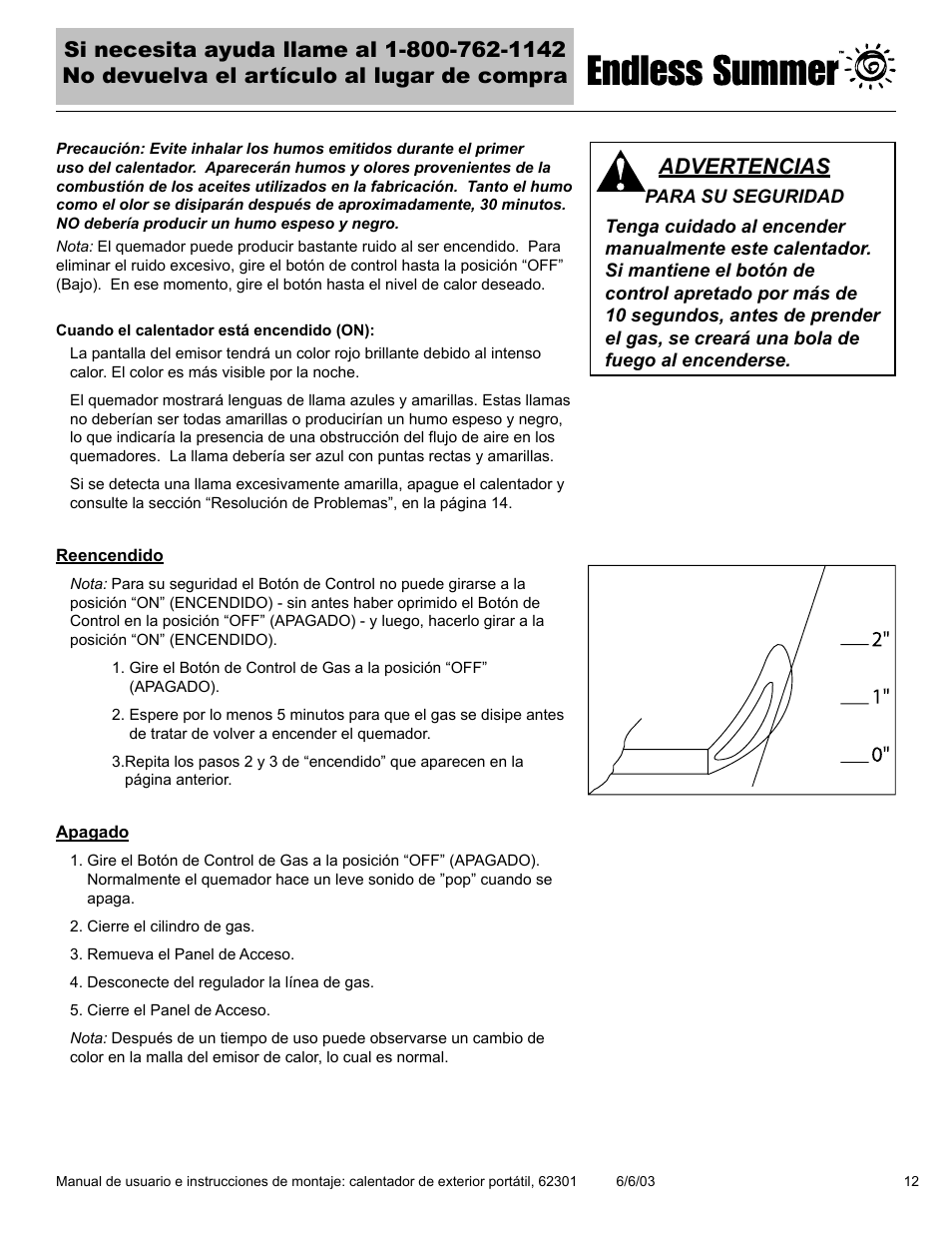 Advertencias | Blue Rhino Endless Summer 62301 User Manual | Page 31 / 40