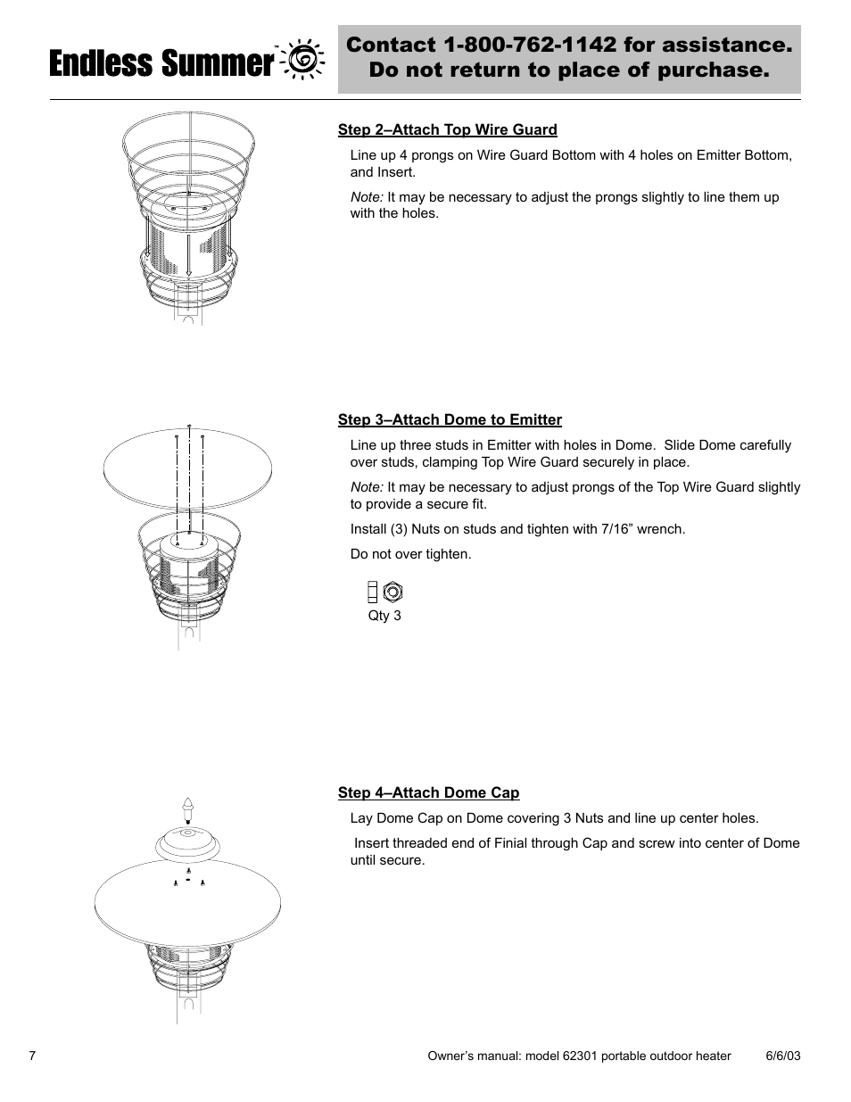 Blue Rhino Endless Summer 62301 User Manual | Page 8 / 40