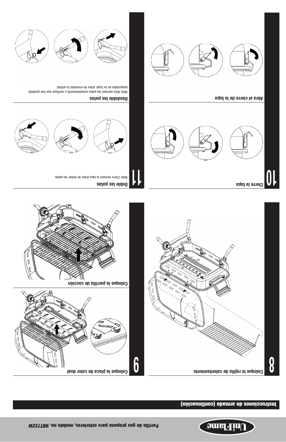 Blue Rhino HBT722W User Manual | Page 15 / 20