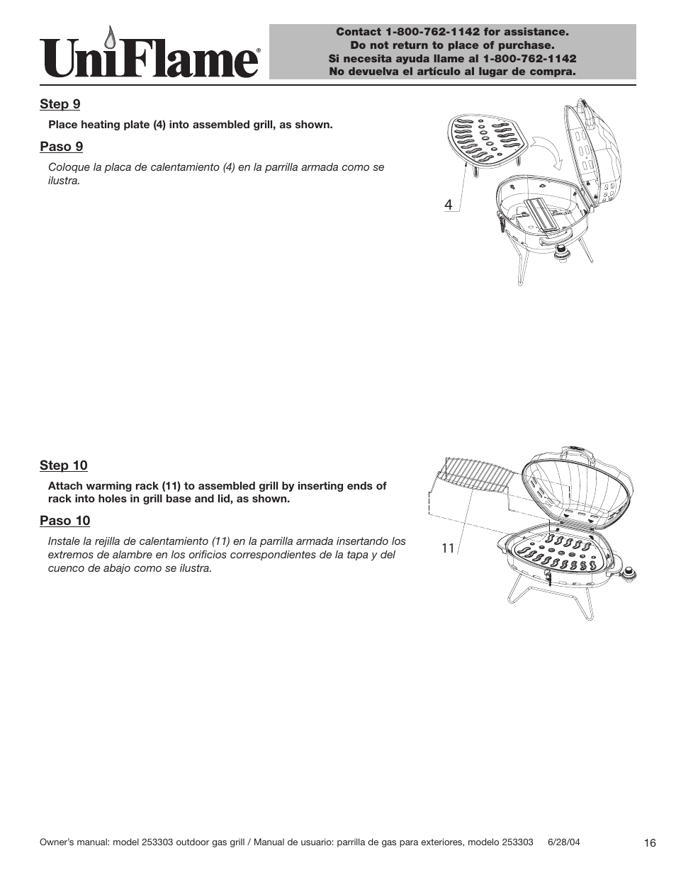 Blue Rhino 253303 User Manual | Page 17 / 32