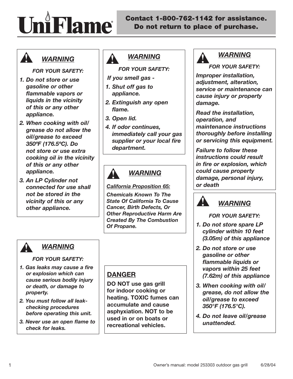 Blue Rhino 253303 User Manual | Page 2 / 32