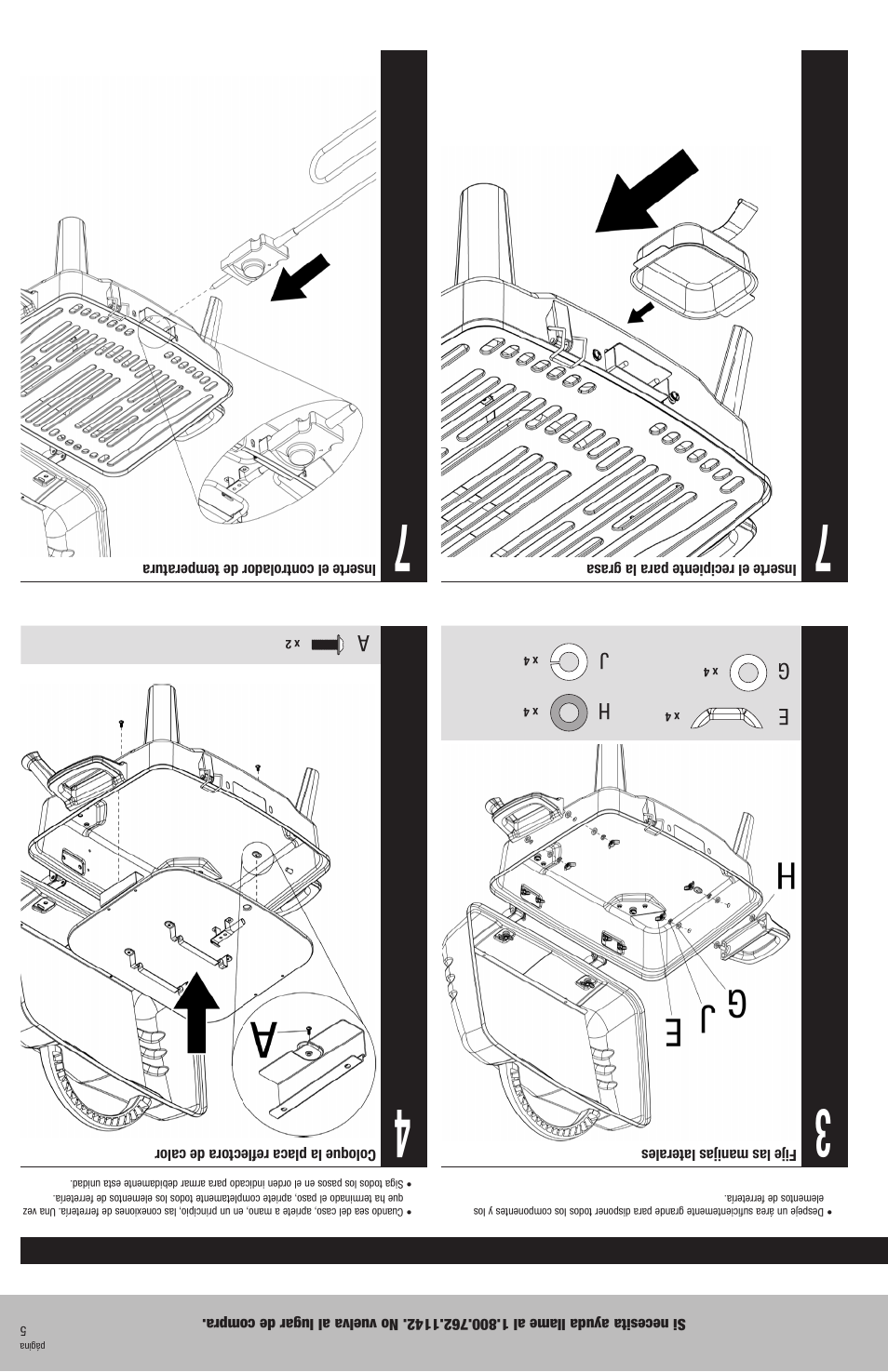 Blue Rhino Electric Grill EBT701W User Manual | Page 12 / 16