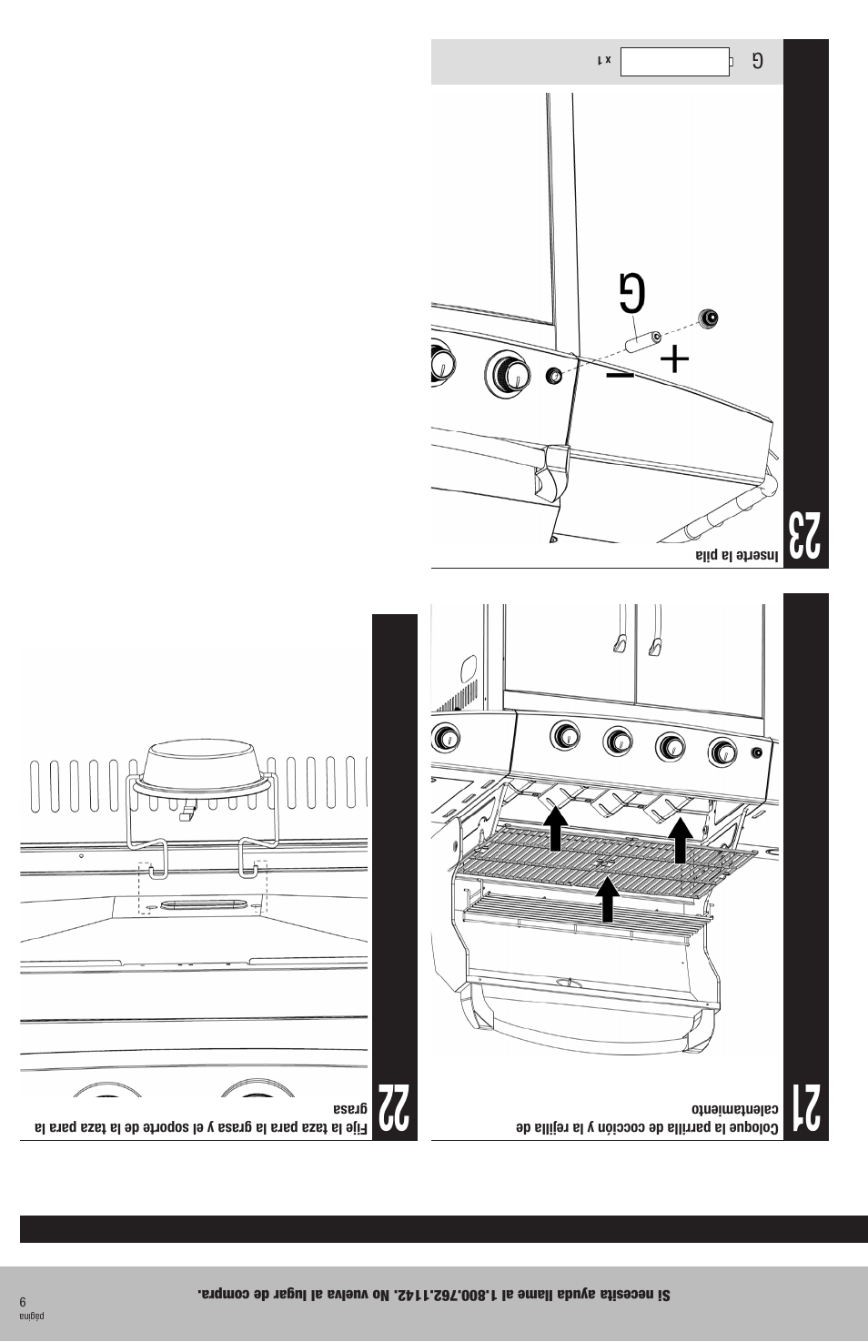 Blue Rhino GBC850W-C User Manual | Page 20 / 28