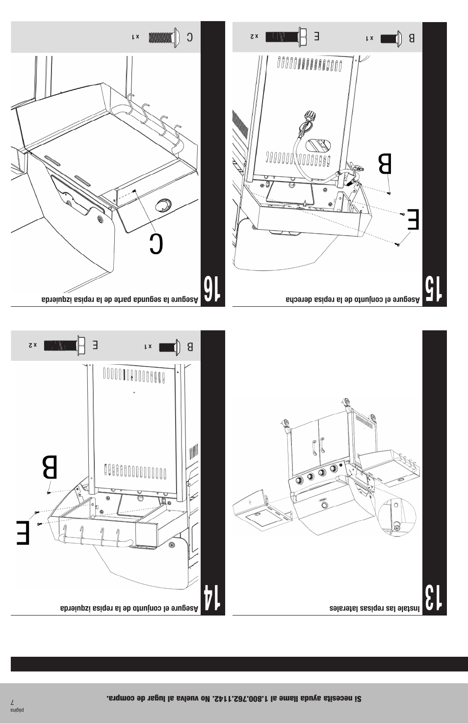 Blue Rhino GBC850W-C User Manual | Page 22 / 28