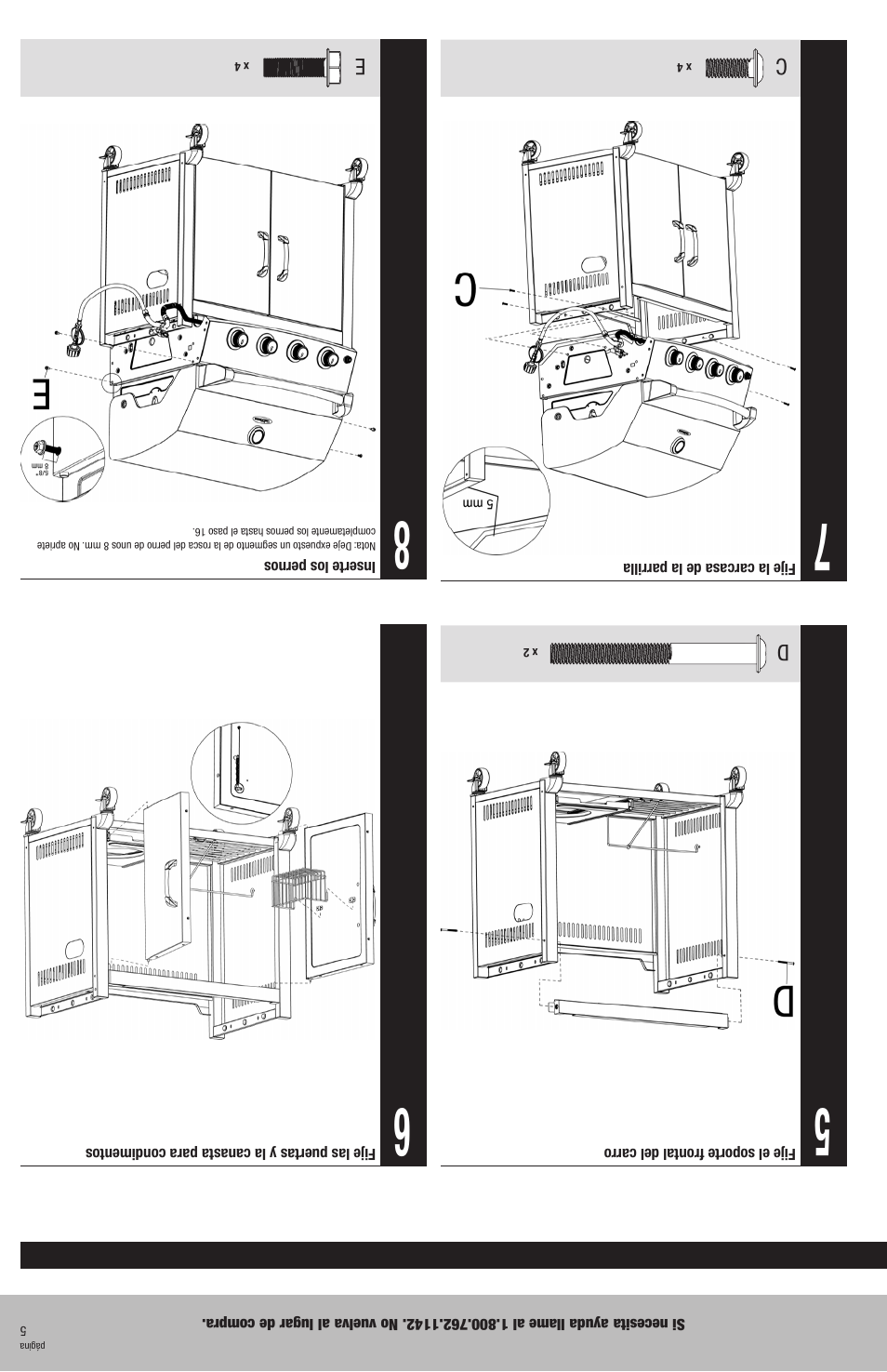 Blue Rhino GBC850W-C User Manual | Page 24 / 28