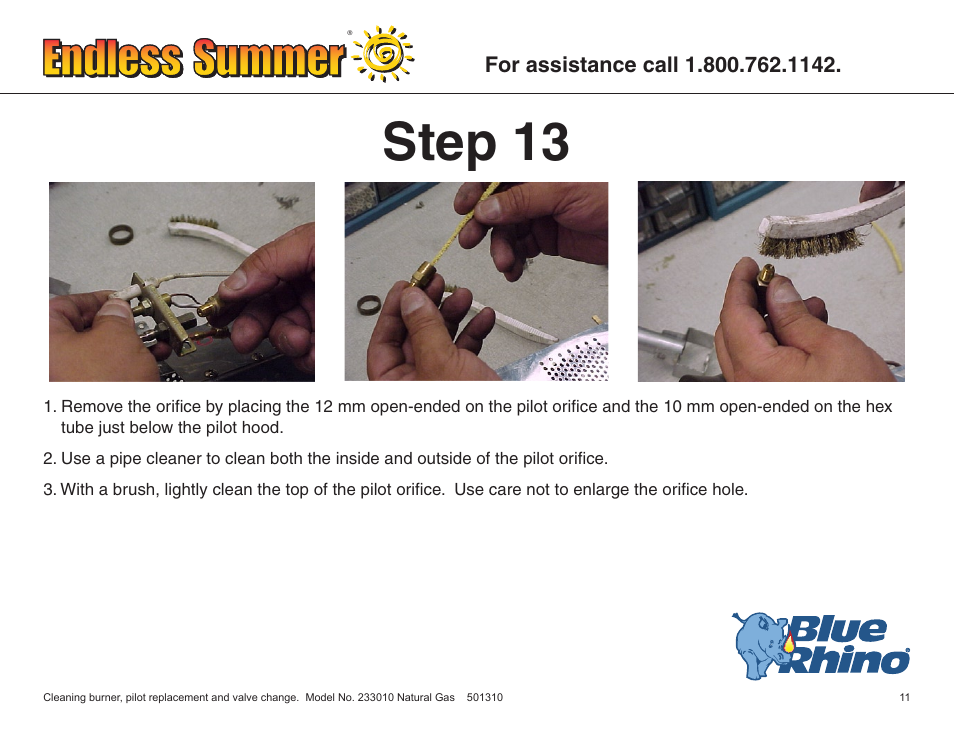 Step 13 | Blue Rhino ENDLESS SUMMER 233010 User Manual | Page 12 / 27