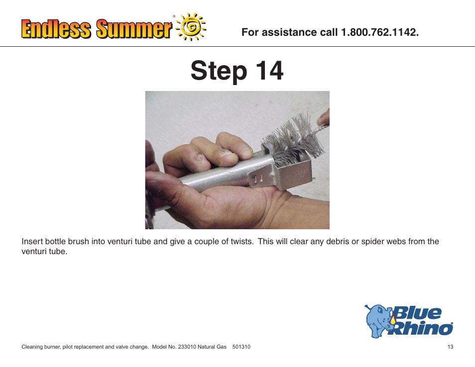 Step 14 | Blue Rhino ENDLESS SUMMER 233010 User Manual | Page 14 / 27