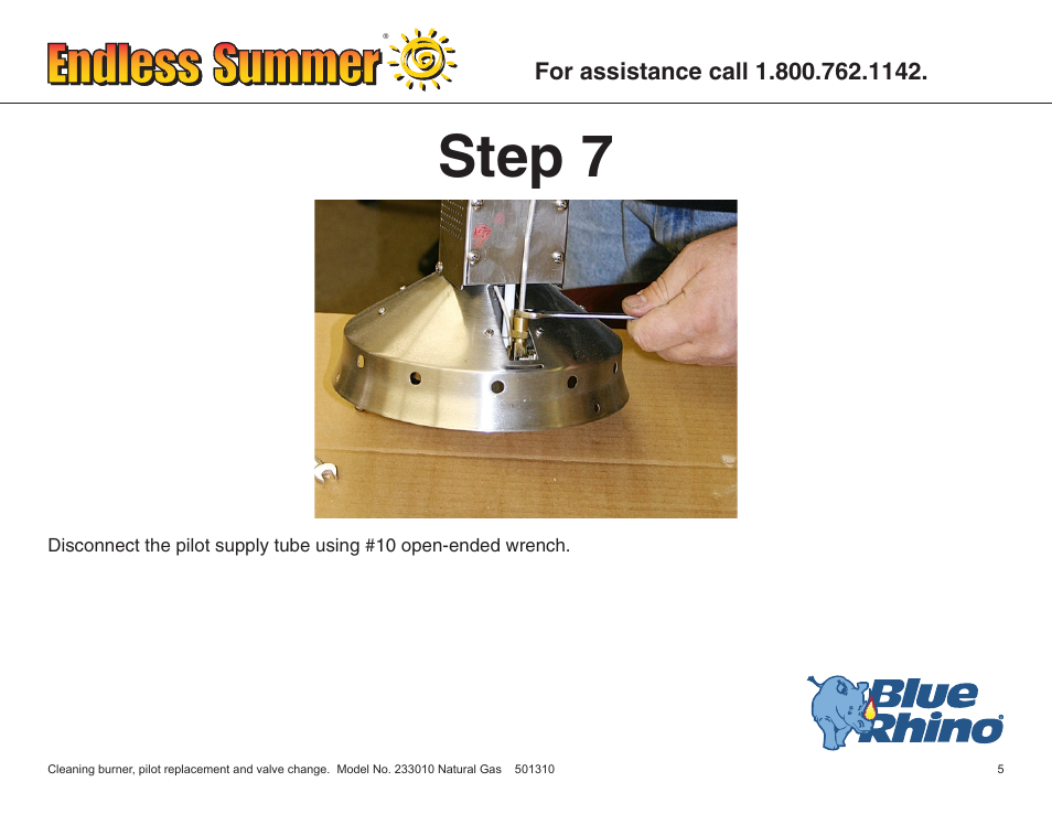 Step 7 | Blue Rhino ENDLESS SUMMER 233010 User Manual | Page 6 / 27