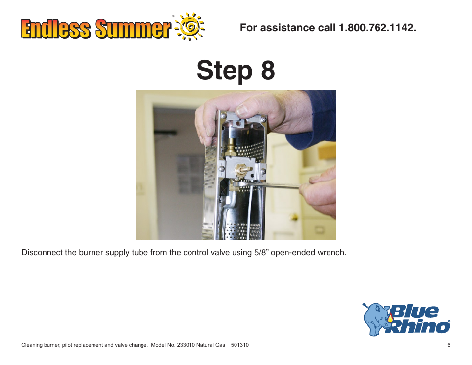 Step 8 | Blue Rhino ENDLESS SUMMER 233010 User Manual | Page 7 / 27