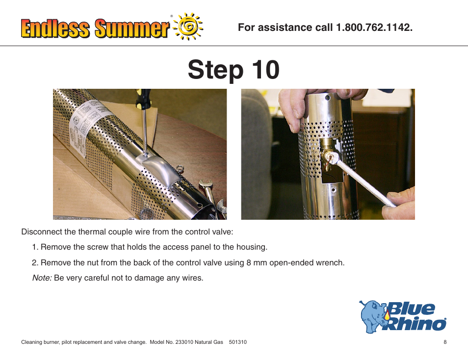 Step 10 | Blue Rhino ENDLESS SUMMER 233010 User Manual | Page 9 / 27