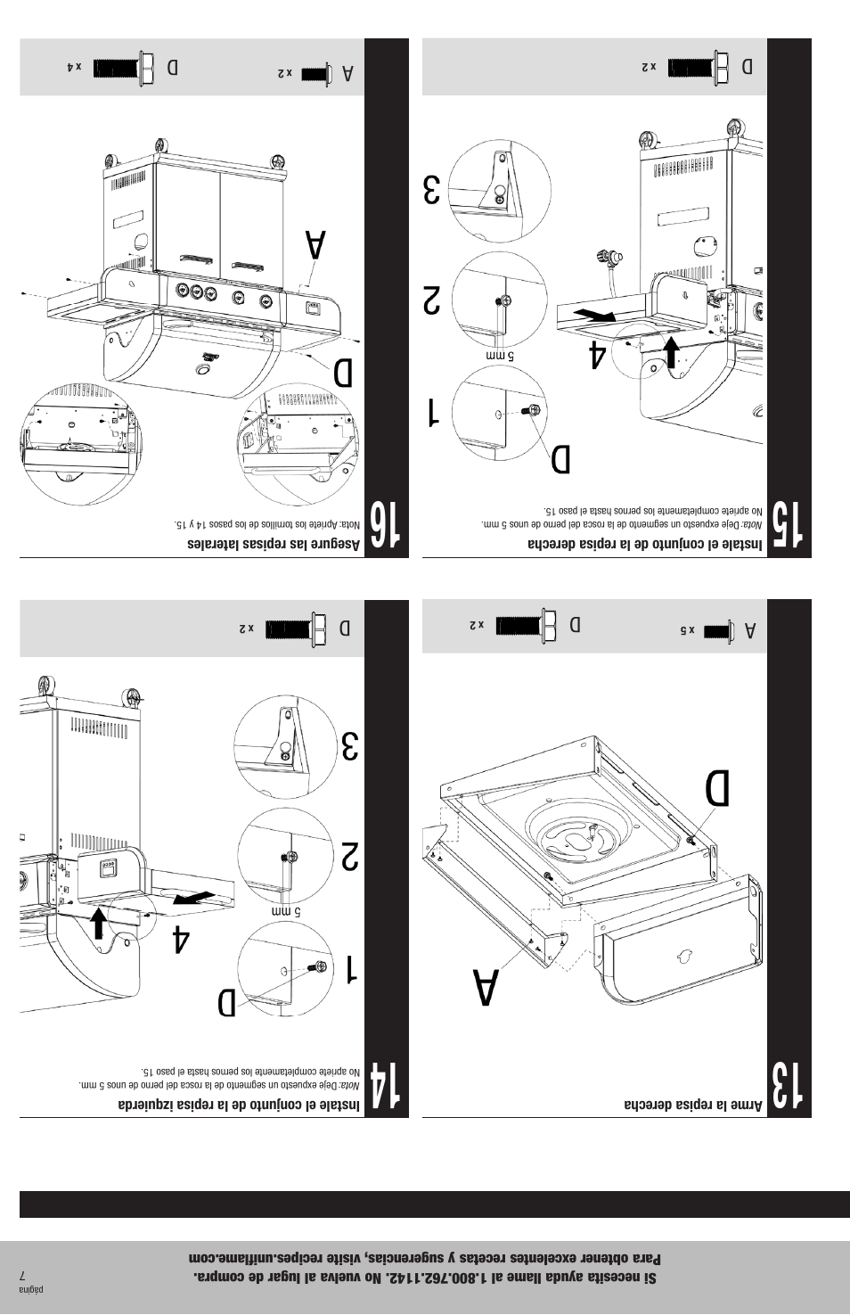 Blue Rhino GBC976W User Manual | Page 22 / 28