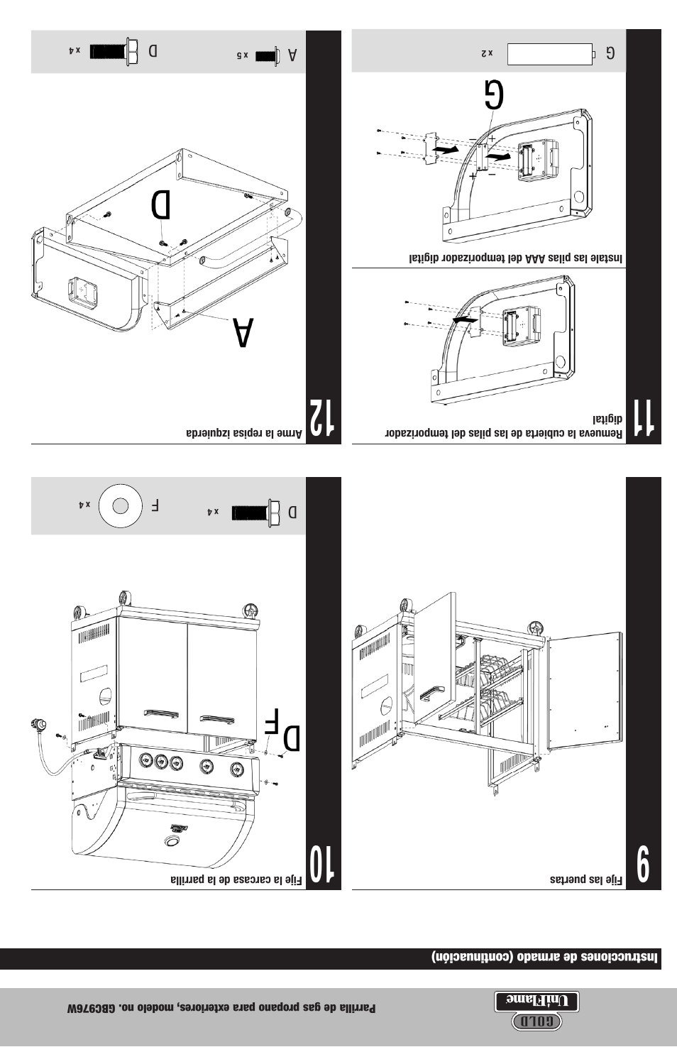 Blue Rhino GBC976W User Manual | Page 23 / 28