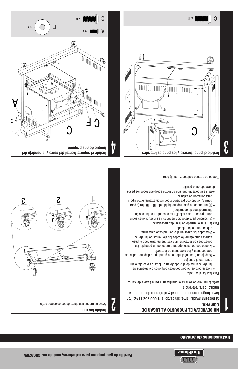 Blue Rhino GBC976W User Manual | Page 24 / 28