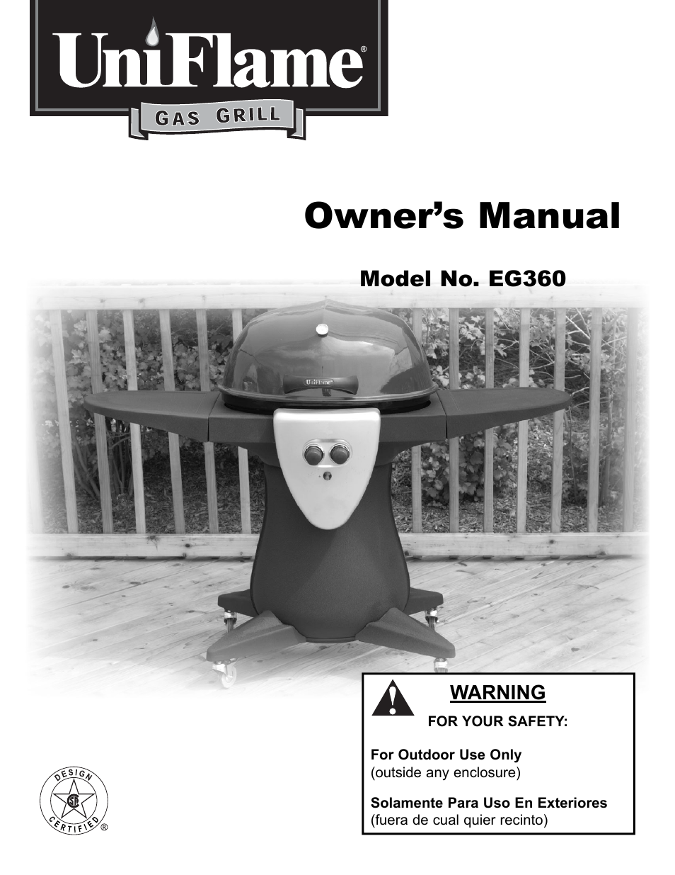 Blue Rhino EG360 User Manual | 40 pages