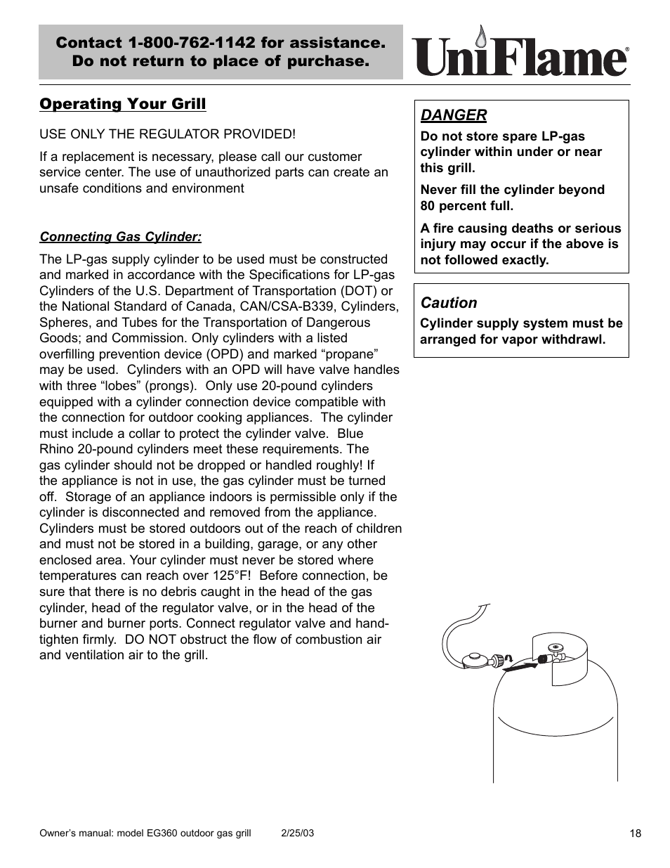 Blue Rhino EG360 User Manual | Page 19 / 40