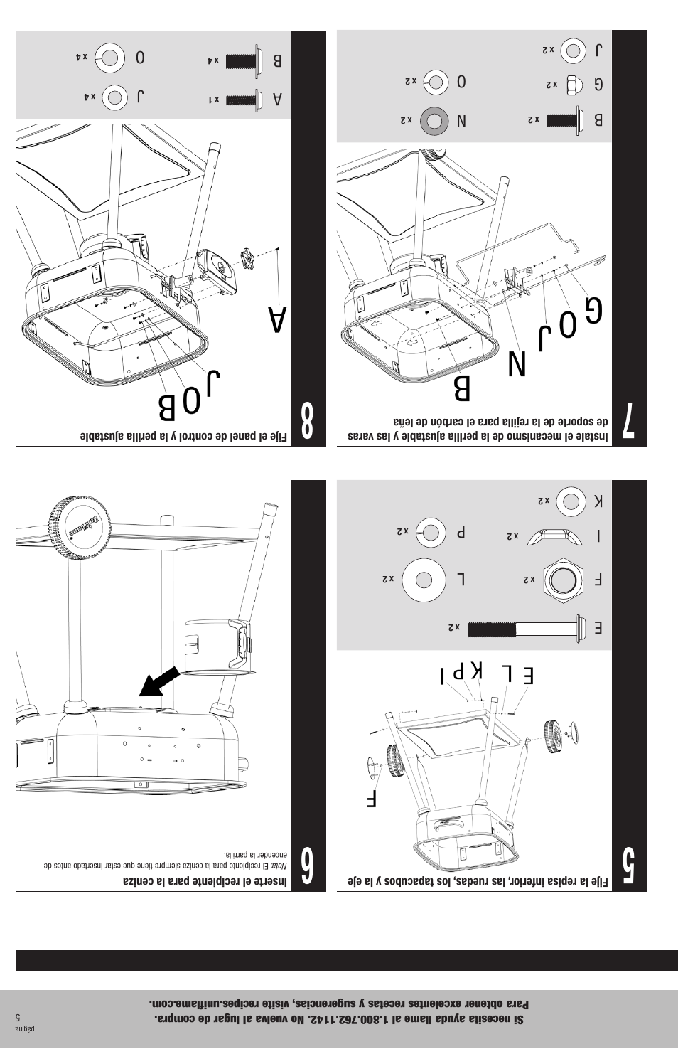 Blue Rhino CBC930W User Manual | Page 12 / 16