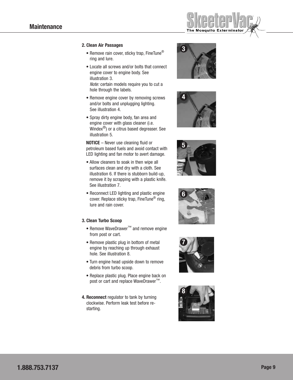 Maintenance, Model | Blue Rhino CPSV002704 User Manual | Page 11 / 16