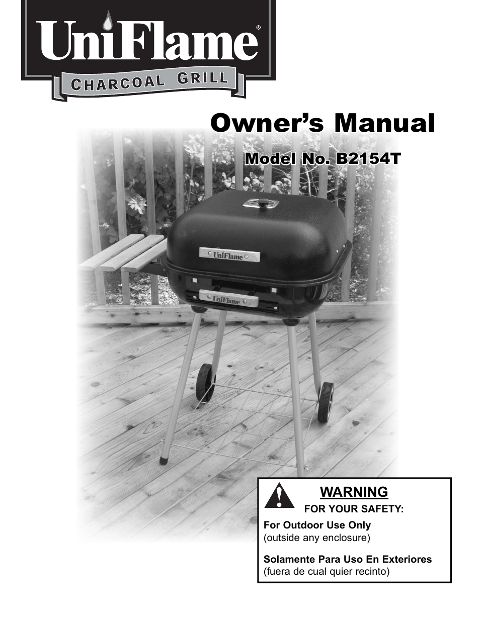 Blue Rhino B2154T User Manual | 24 pages