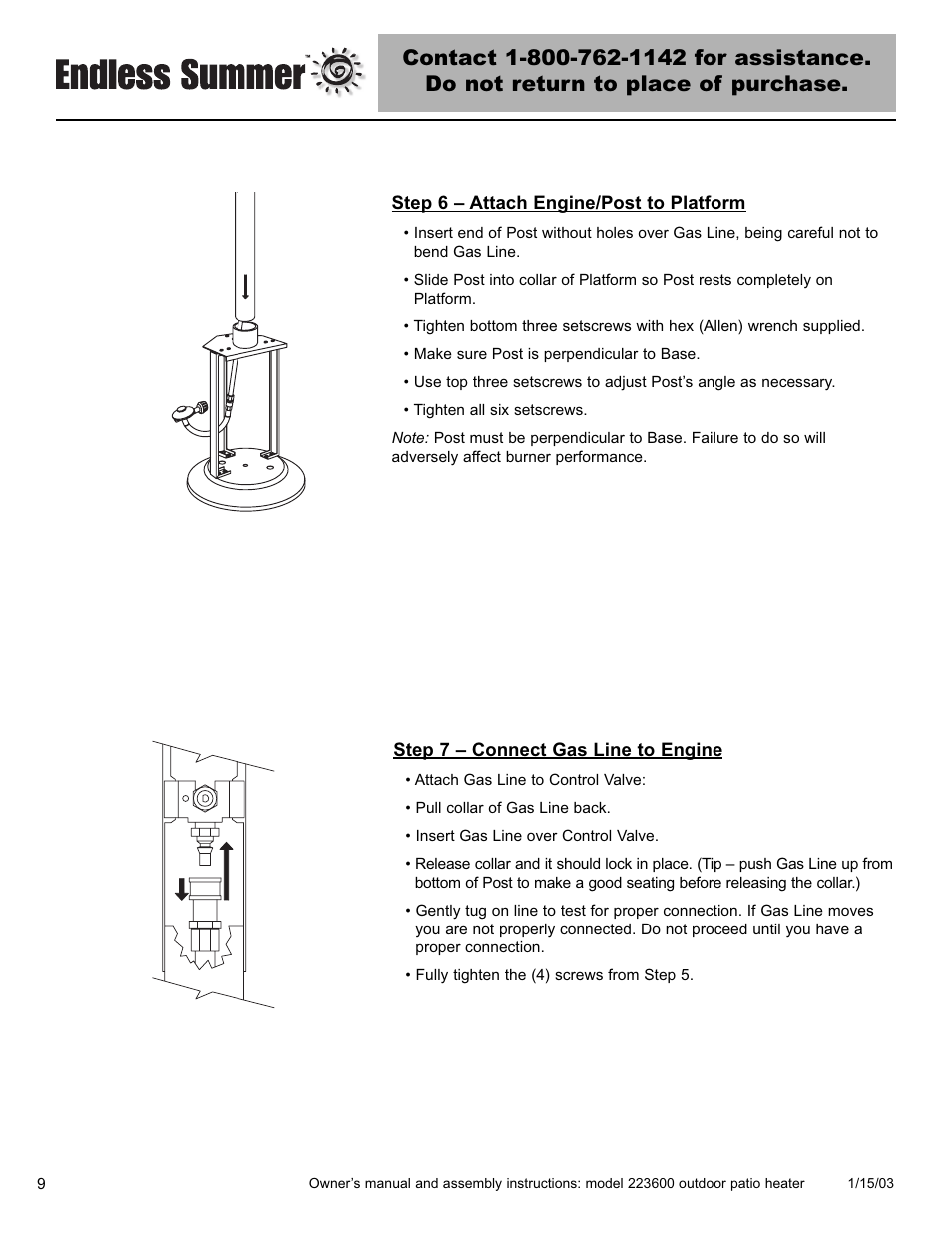 Blue Rhino 223600 User Manual | Page 10 / 44