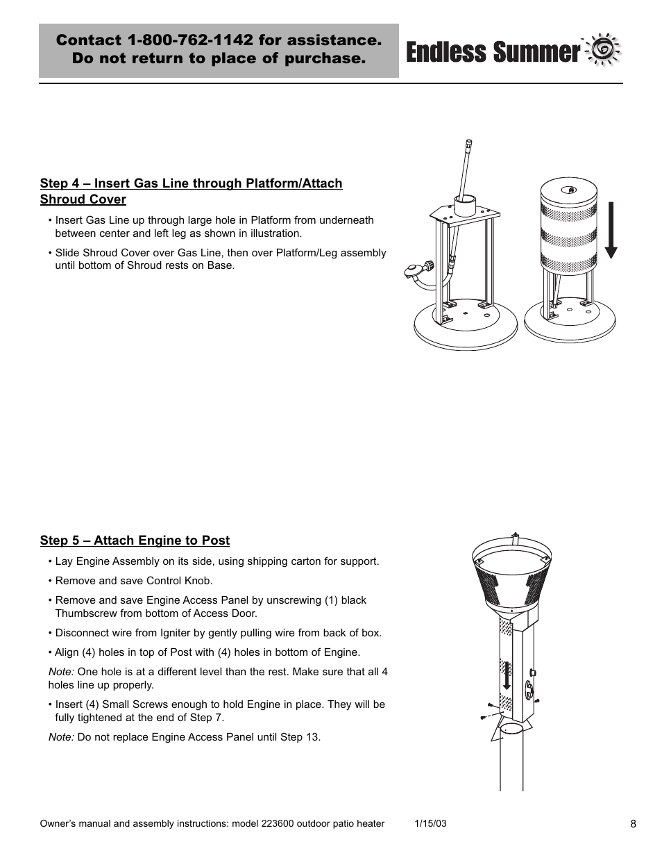 Blue Rhino 223600 User Manual | Page 9 / 44