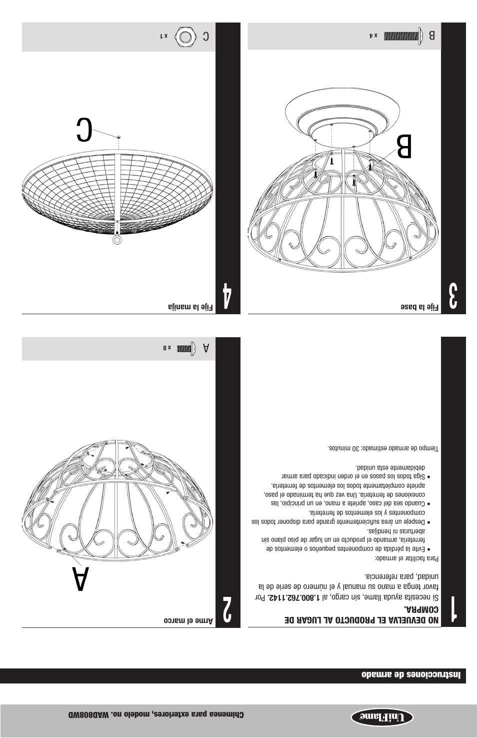 Blue Rhino WAD808WD User Manual | Page 9 / 12