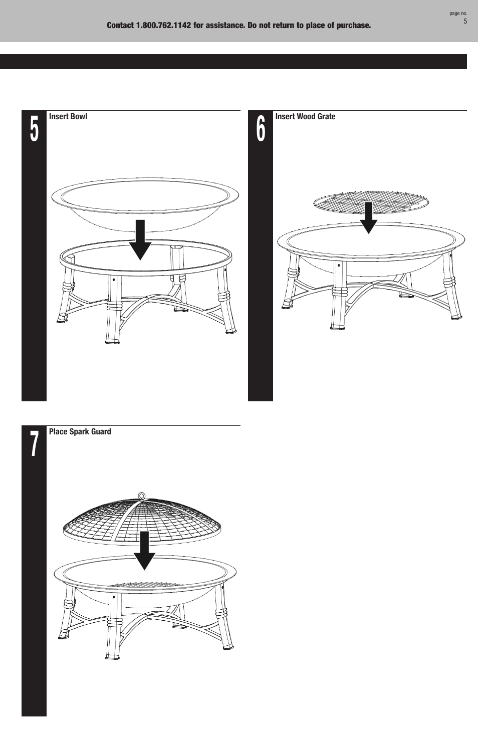 Blue Rhino WAD1091W User Manual | Page 5 / 12