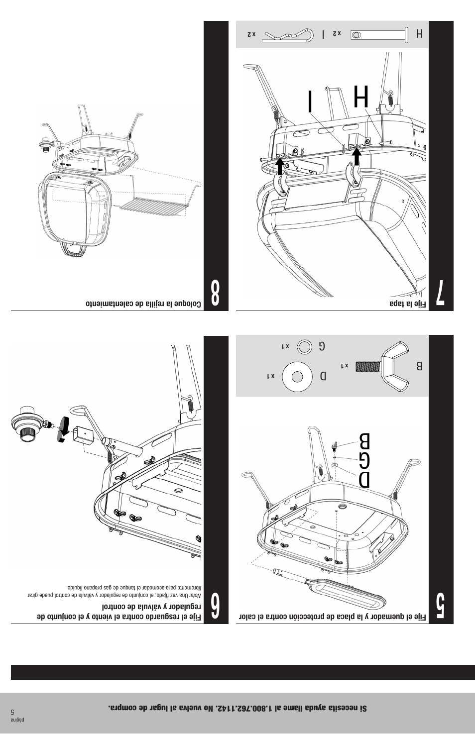 Blue Rhino gbt806t User Manual | Page 12 / 16