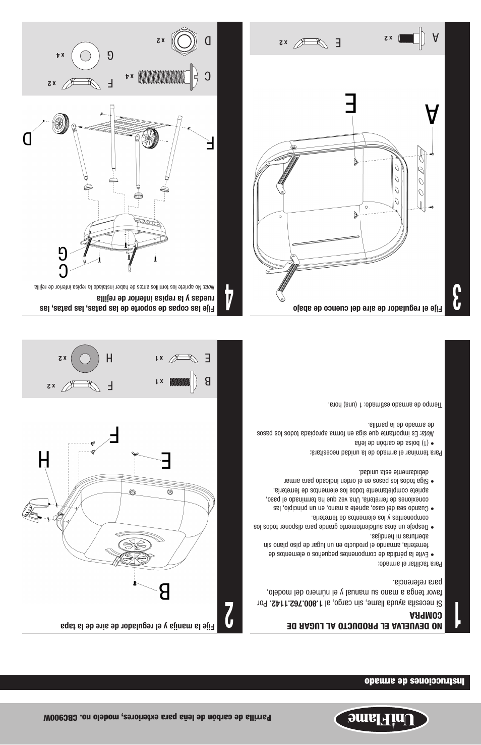 Blue Rhino CBC900W User Manual | Page 13 / 16