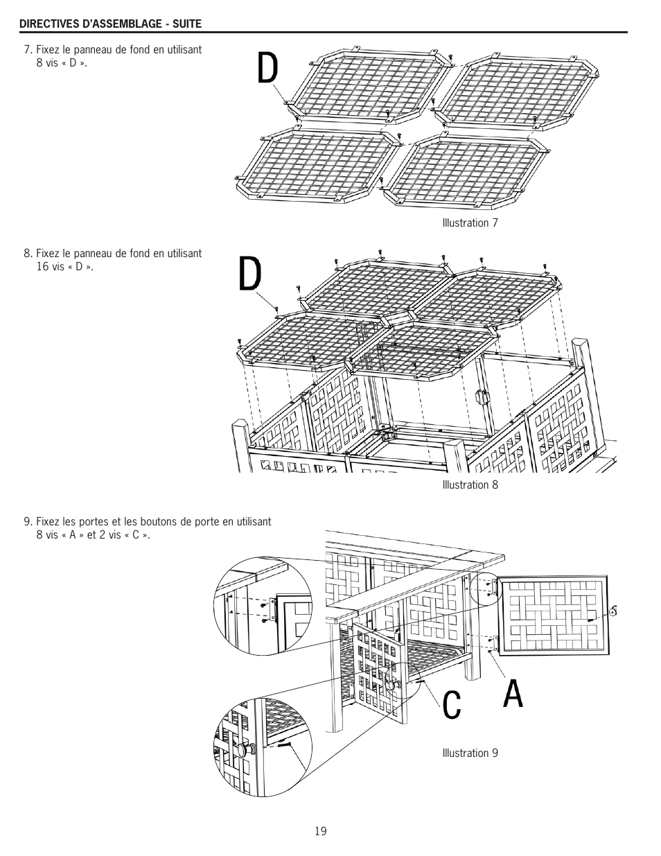 Blue Rhino WAD8160L User Manual | Page 19 / 36