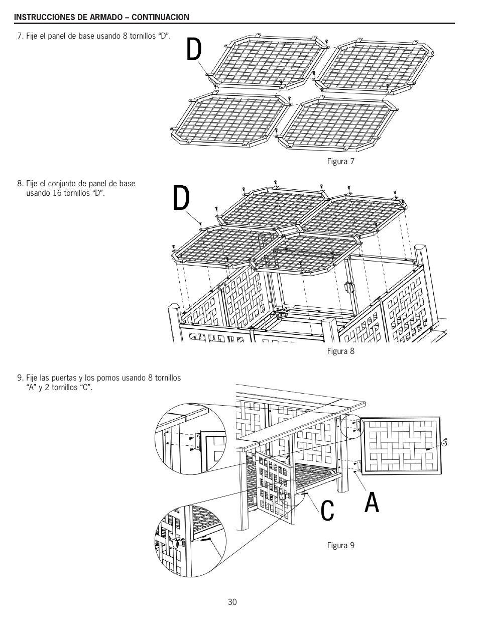 Blue Rhino WAD8160L User Manual | Page 30 / 36