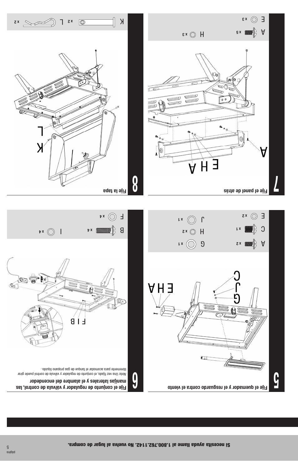 Blue Rhino HBT822WA User Manual | Page 16 / 20