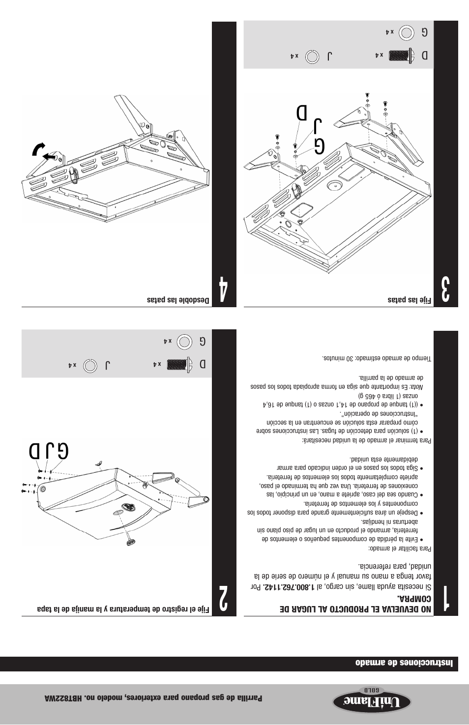 Blue Rhino HBT822WA User Manual | Page 17 / 20