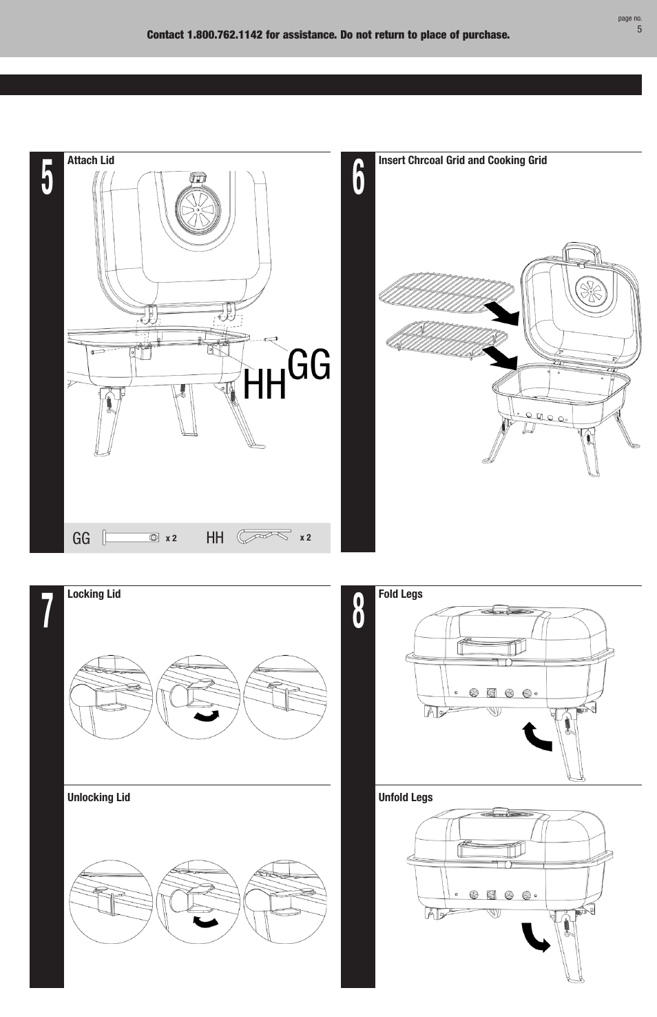 Blue Rhino CBT916L User Manual | Page 5 / 16